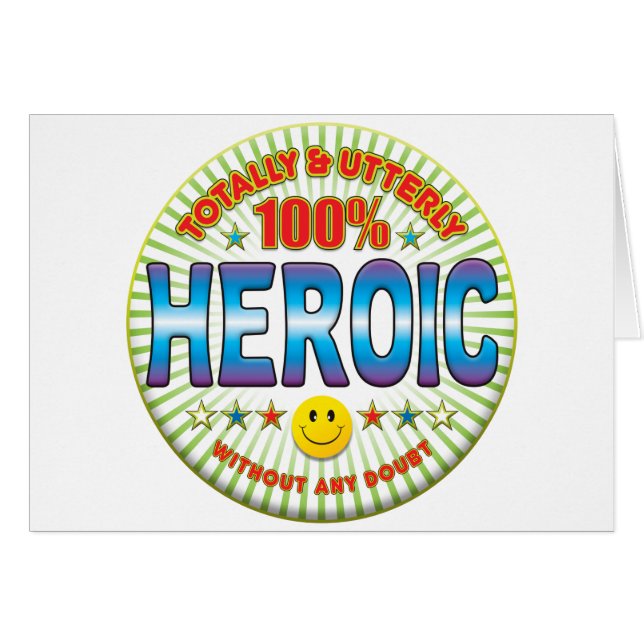 Héroïque totalement (Devant horizontal)