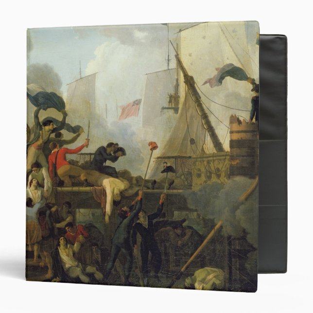 Heroism of the Crew of 'Le Vengeur du Peuple' Binder (Front/Inside)