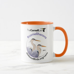 Heron Illustration Mug