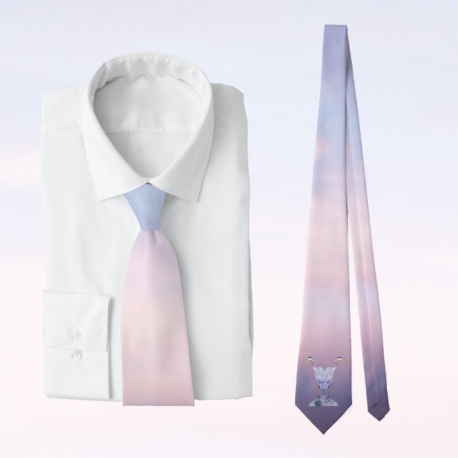Heron in modern style tie (Creator Uploaded)