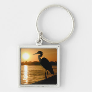 Heron Keychain