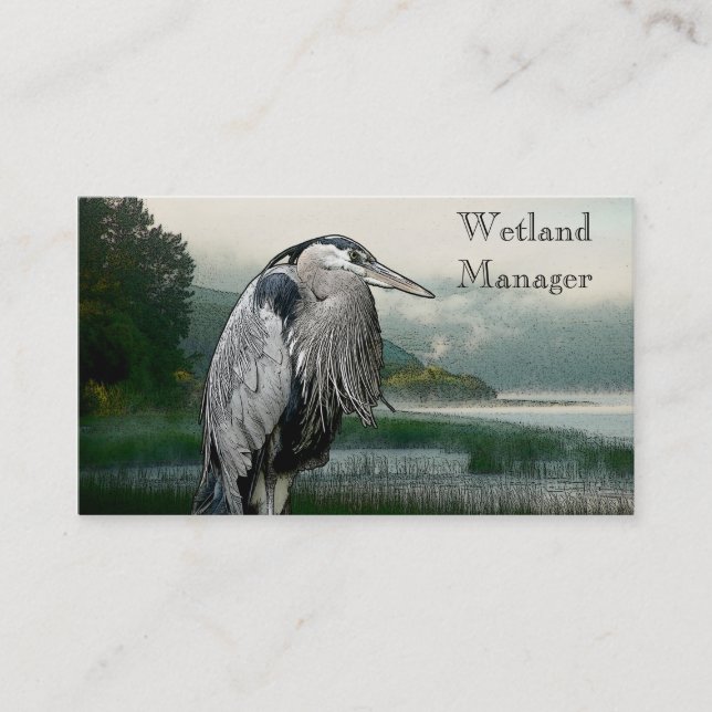 Heron Lake Business Card (Front)