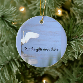 Heron Photo Ornament