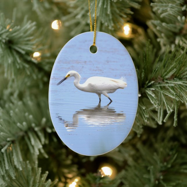 Heron Photo Ornament  (Tree)