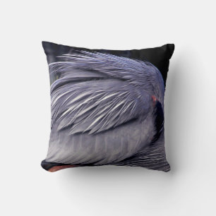 Heron Territory Throw Pillow