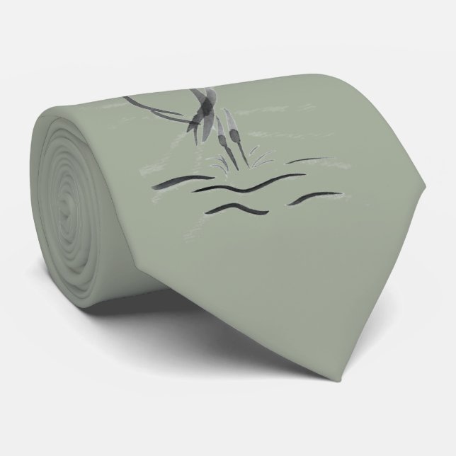 Heron Tie (Rolled)