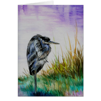 Heron Watercolor