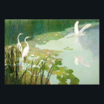 Herons in Summer by Newell Convers Wyeth Photo Print<br><div class="desc">Newell Convers Wyeth - Herons in Summer,  1941. Newell Convers Wyeth known as N. C. Wyeth,  was an American artist and illustrator. He was the pupil of artist Howard Pyle and became one of America's greatest illustrators.</div>