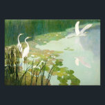 Herons in Summer by Newell Convers Wyeth Photo Print<br><div class="desc">Newell Convers Wyeth - Herons in Summer, 1941. Newell Convers Wyeth known as N. C. Wyeth, was an American artist and illustrator. He was the pupil of artist Howard Pyle and became one of America's greatest illustrators.</div>