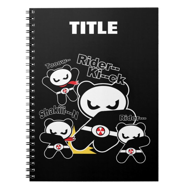 heropandbear  notebook (Front)