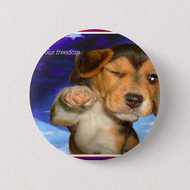 Heros 2 Inch Round Button (Front)