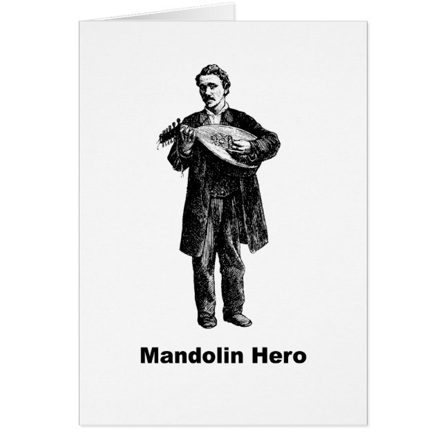 Héros de mandoline (Devant)