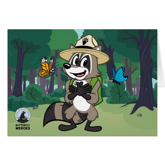 Héros de papillon de Rick | de garde forestière - (Devant horizontal)
