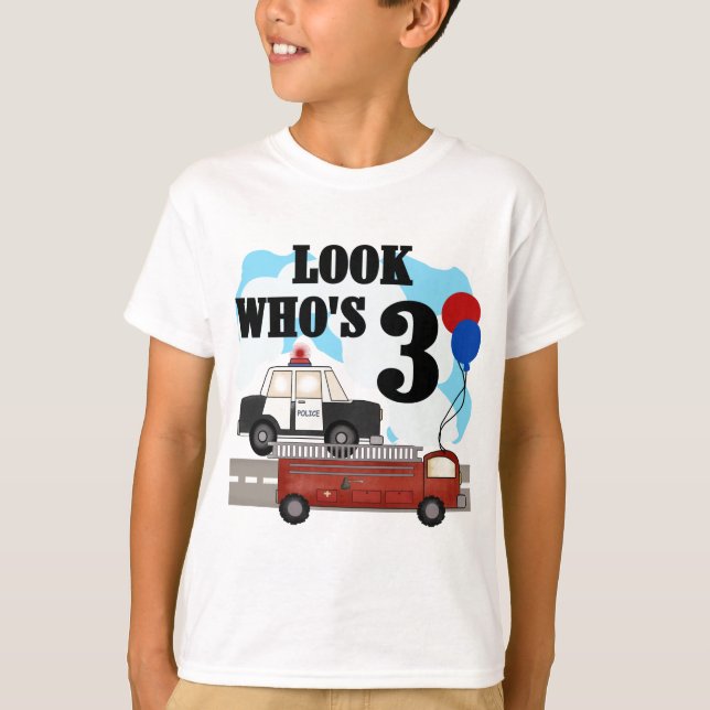 Héros de tous les jours 3e anniversaire Tshirts et (Devant)