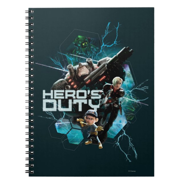 Hero's Duty 1 Notebook (Front)