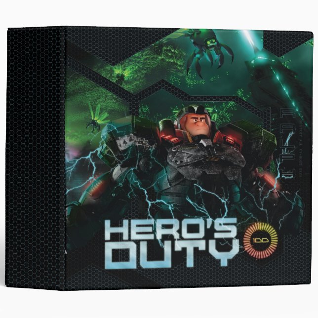 Hero's Duty 3 Binder (Front/Spine)