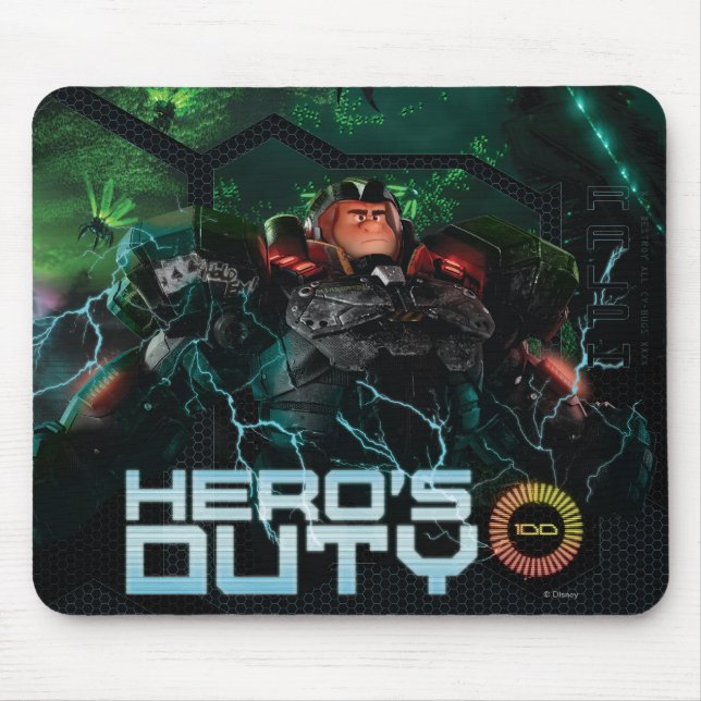 Hero's Duty 3 Mouse Pad (Front)