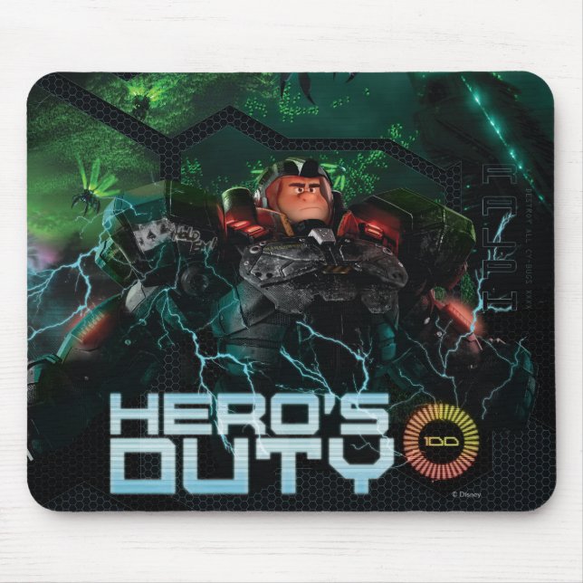 Hero's Duty 3 Mouse Pad (Front)