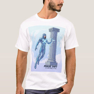 ✨ héros immatériel - T-shirt Futuriste Superhero ✨