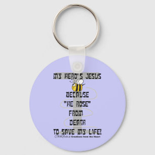 Hero's Jesus Keychain