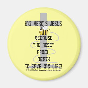 Hero's Jesus Magnet