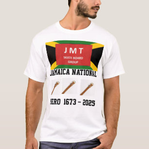 HÉROS NATIONAL DE LA JAMAÏQUE. T-shirt basique fon