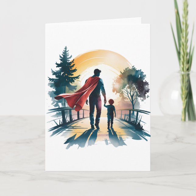 Hero's Strength Holiday Card (Front)