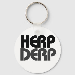Herp Derp Keychain
