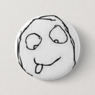 Herp Derp Rage Comic 2 Inch Round Button