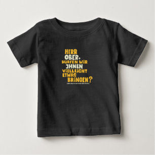 Herr Ober - Pappa Ante Portas - Loriot - Herr Ober Baby T-Shirt