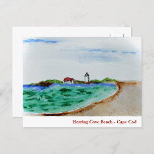 Herring Cove Beach - Cape Cod - Postcard