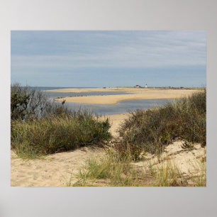 Herring Cove looking toward Race Point Poster