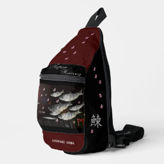 Herring Thank and pray for all life. Sling Bag