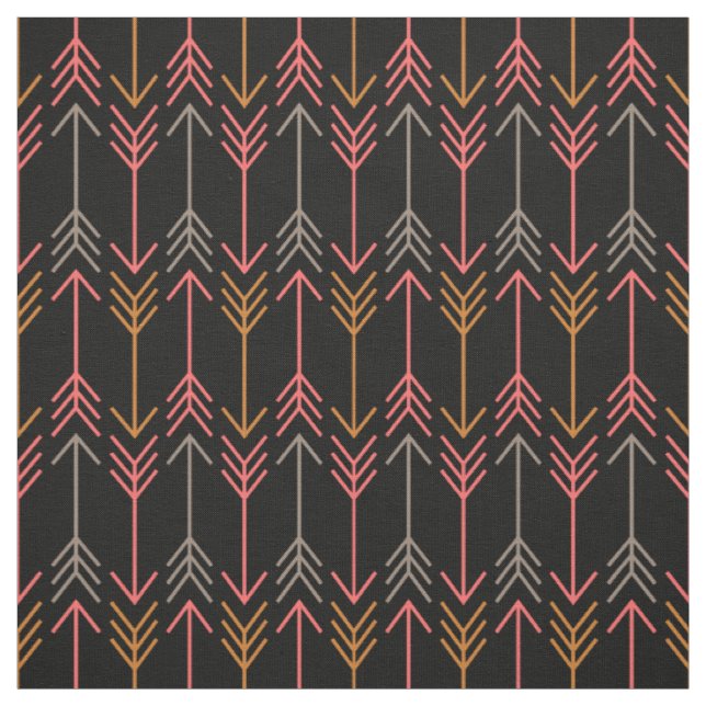 Herringbone Arrows Fabric (Swatch)