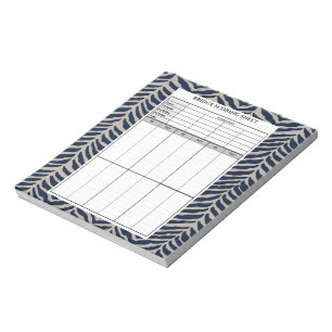 Herringbone Bridge Score Pad