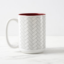 Herringbone Café Mug