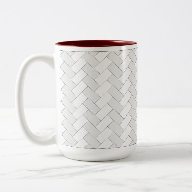 Herringbone Coffee Mug (Left)