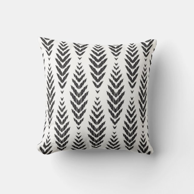 Herringbone pattern for home decor. throw pillow (Front)