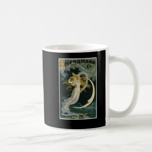 Herrmann ~ Maid of the Moon Vintage Magician Act Coffee Mug
