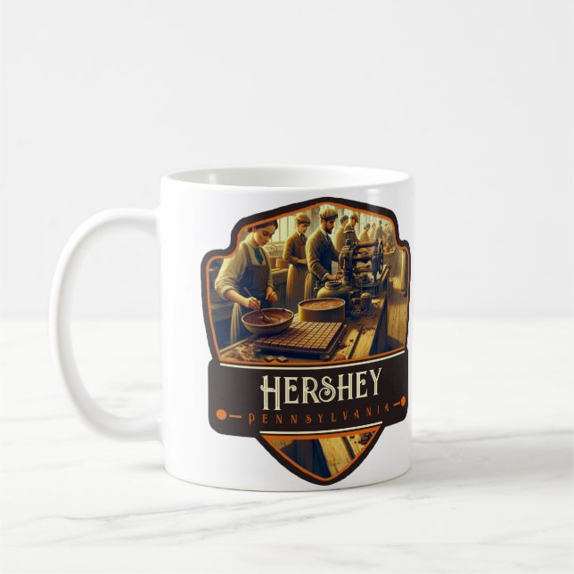 Hershey, Pennsylvania | Vintage Coffee Mug (Left)