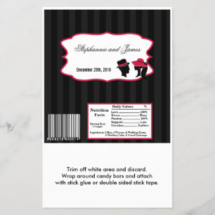 Hershey's Large Bar Wrapper Formal Hats Elegant