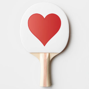 Herz Ping Pong Paddle