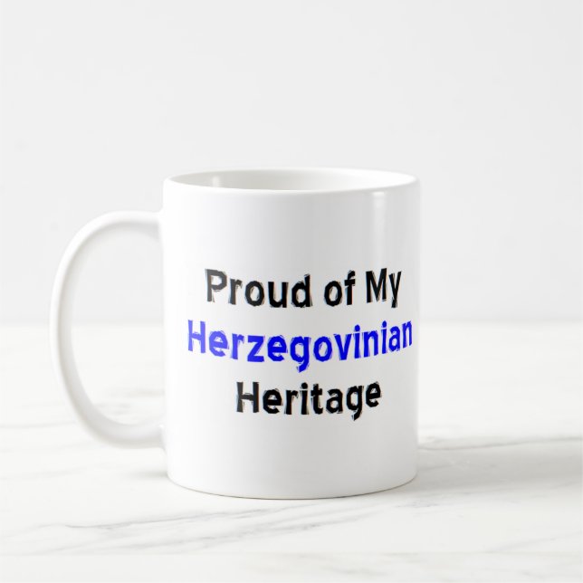 herzegovinian heritage coffee mug (Left)