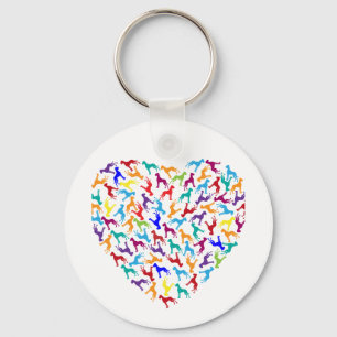 Herzendoggen Keychain