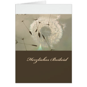 Herzliches Beileid