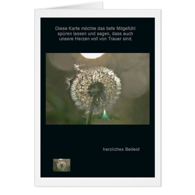 Herzliches Beileid (Devant)