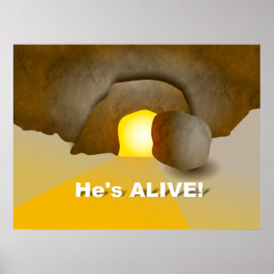 He's Alive! Poster