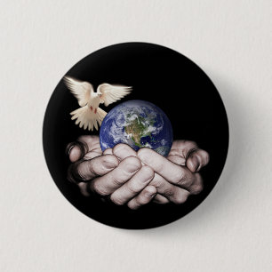 He's Got The Whole World... 2 Inch Round Button