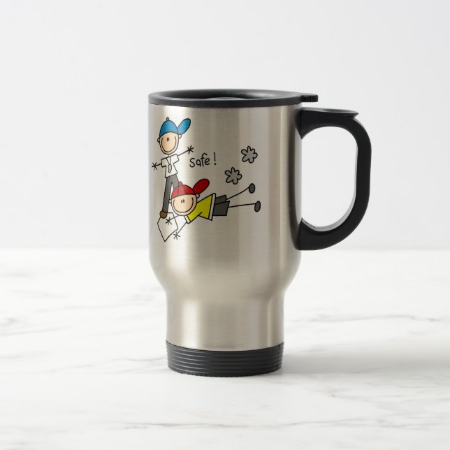 He's Safe Baseball Mug (Right)