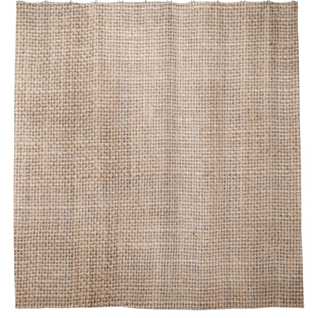 Hessian sackcloth, woven texture background. (Front)